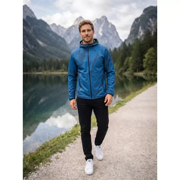  Moška vrhunska softshell jakna ALTISPORT VOJ/ALM079JACK01 MODRA 