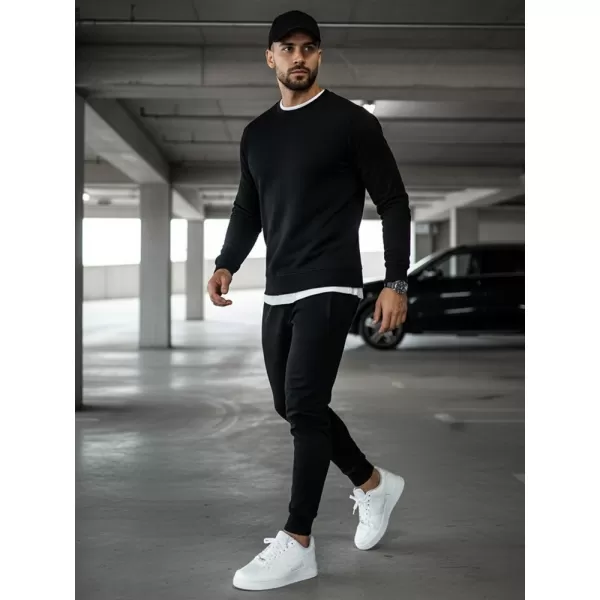  Moški pulover DSTREET BX2416 ČRNA 