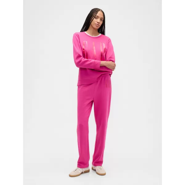  Ženske trenirke GAP LOGO SWEATPANTS 800432-02 SVETLA FUKSIJA 