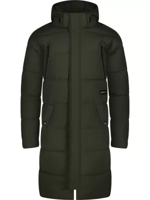 Moški zimski plašč NORDBLANC LOOM NBWJM8255 VOJAŠKO ZELENA
