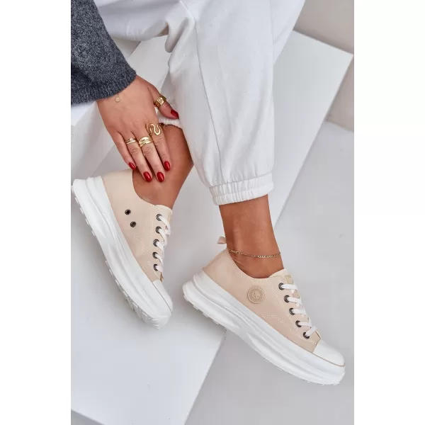  Ženske superge BIG STAR NN274127 BEŽ Big Star Shoes 