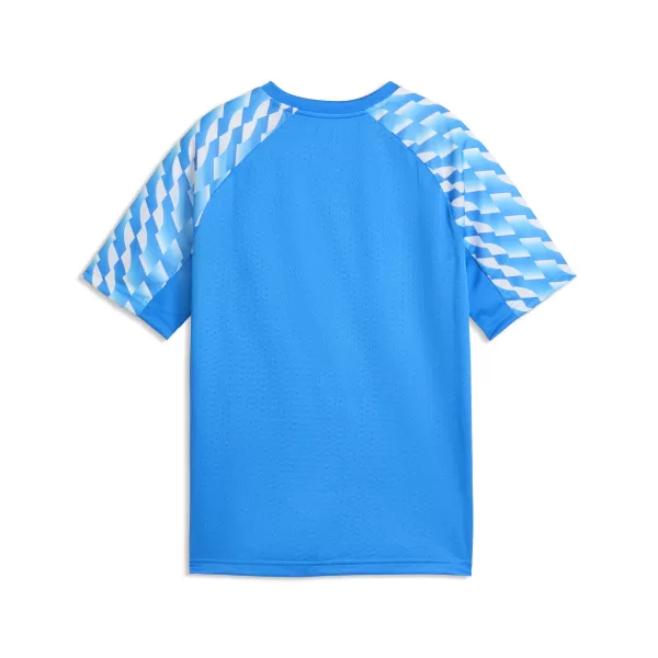  Otroška majica s kratkimi rokavi PUMA TEAMLIGA26 JERSEY JR 659723_02 ELECTRO ROYAL/ ELEKTRO ROJAL/PUMA BELA 