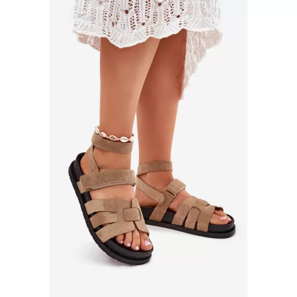  Ženske sandale BOTO VALPERA 37804 KAKI 
