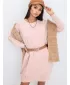 Obleka BASIC FEEL GOOD RV-TU-5184.93P SVETLO ROZA