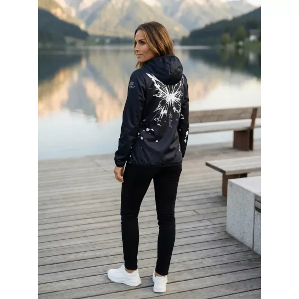  Ženska vrhunska softshell jakna ALTISPORT VOJ/ALW077JACK01 ČRNA 