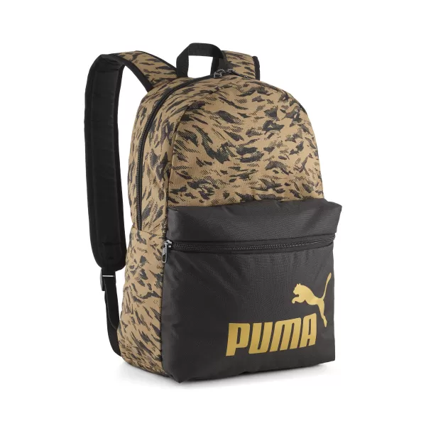  Nahrbtnik PUMA PHASE AOP BACKPACK 091169_07 LEOPARD/GOLD LEOPARD/ZLATA PUMA ŠT.1 