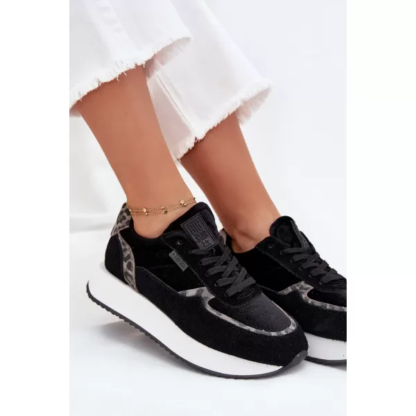  Ženski čevlji BIG STAR OO274A312 BLACK Big Star Shoes 