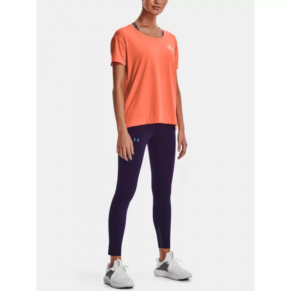  Ženska majica s kratkimi rokavi UNDER ARMOUR UA RUSH ENERGY SS ORANŽNA 