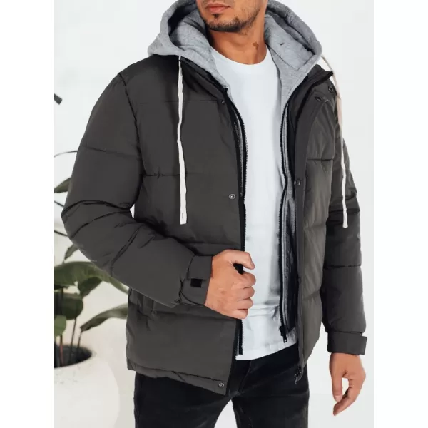  Moška jakna DSTREET TX5103 TEMNO SIVA 
