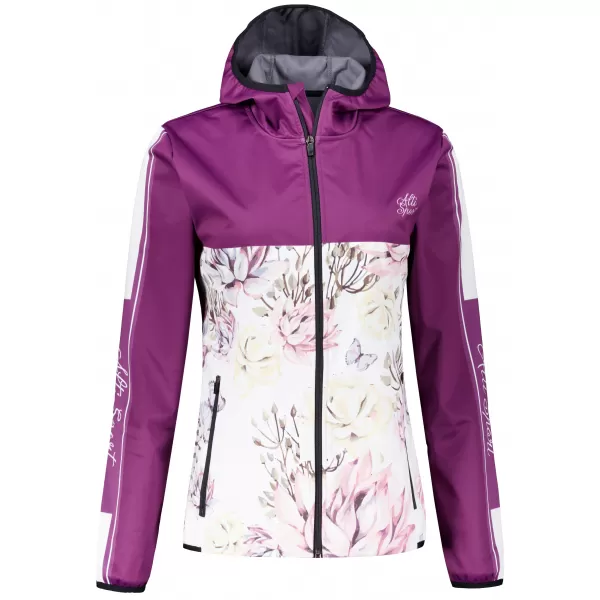  Ženska vrhunska softshell jakna ALTISPORT VOJ/ALW008JACK01 BORDO 