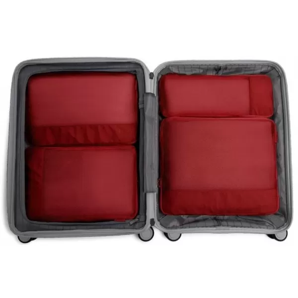  Kovček HEYS Ecotex Compression Packing Cube 4 Pc Set RDEČI JAVOR 
