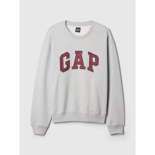  Moški pulover GAP LOGO CREW SWEATSHIRT 616625-00 SVETLO SIVO VRESJE 