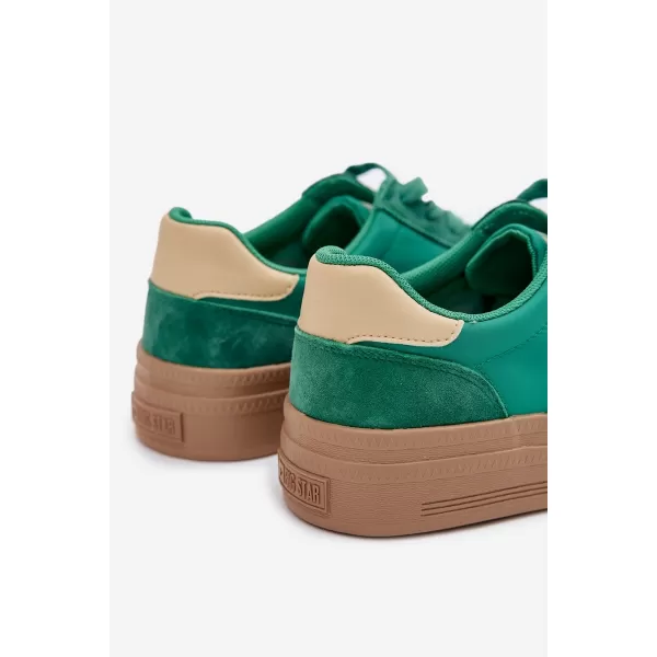  Ženske superge BIG STAR TT274163 GREEN Big Star Shoes 