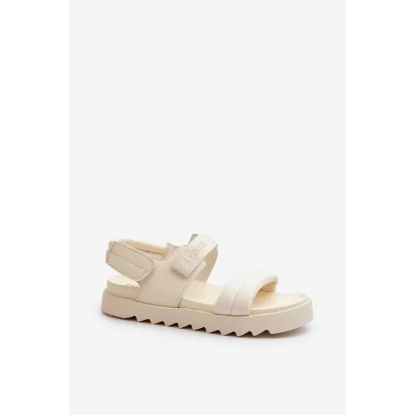  Ženski čevlji BIG STAR NN274751 BEIGE Big Star Shoes 