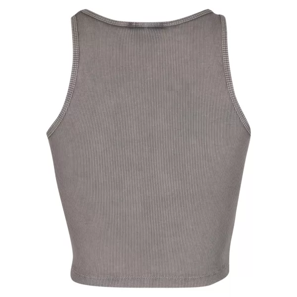  Ženska majica s kratkimi rokavi URBAN CLASSICS TB7482A JEKLENO SIVA 