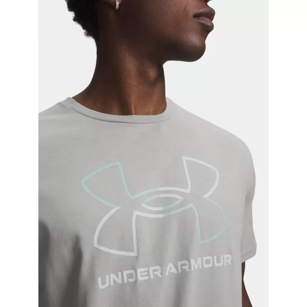  Moška majica s kratkimi rokavi UNDER ARMOUR UA GL FOUNDATION UPDATE SS 1382915-069 SIVA 