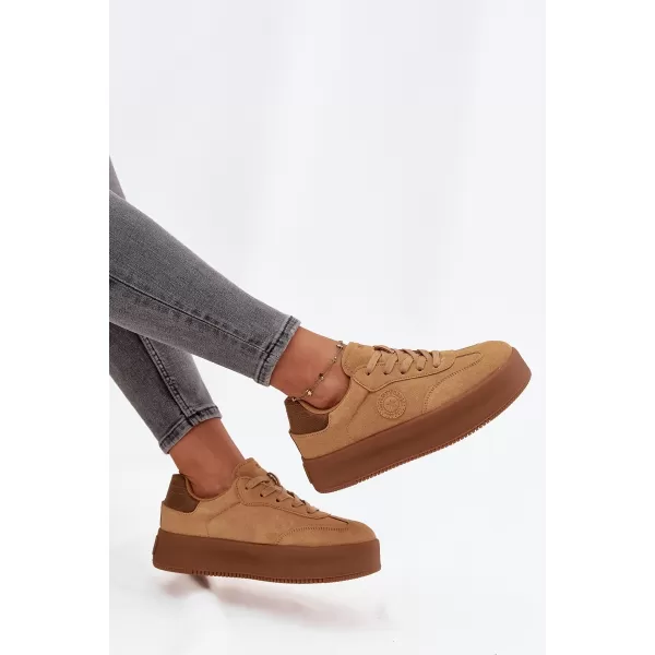  Ženske superge BIG STAR SS274762 BROWN/BEIGE Big Star Shoes 