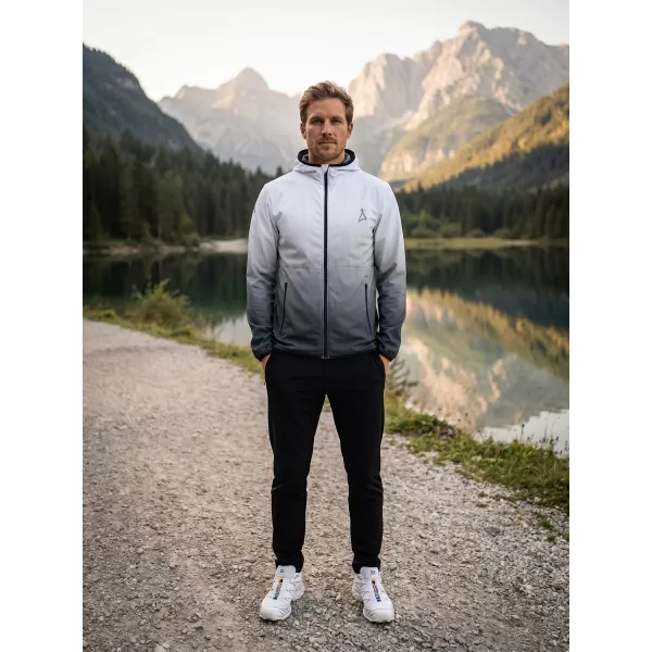  Moška vrhunska softshell jakna ALTISPORT VOJ/ALM126JACK01 ČRNO-BELO 