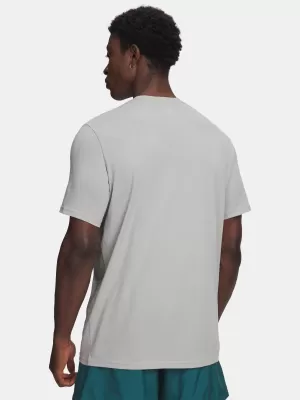 Moška majica s kratkimi rokavi UNDER ARMOUR UA GL FOUNDATION UPDATE SS 1382915-069 SIVA