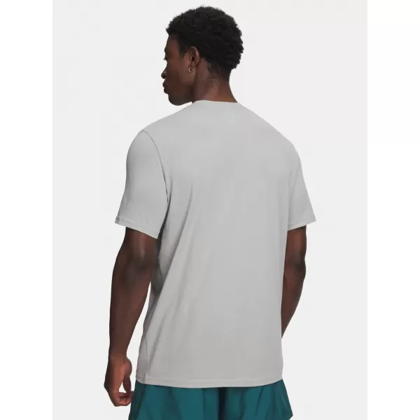  Moška majica s kratkimi rokavi UNDER ARMOUR UA GL FOUNDATION UPDATE SS 1382915-069 SIVA 