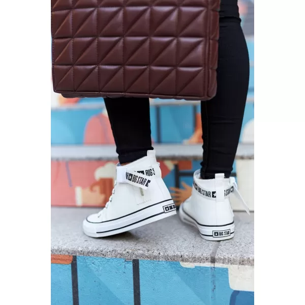  Ženske superge BIG STAR GG274027 WHITE Big Star Shoes 