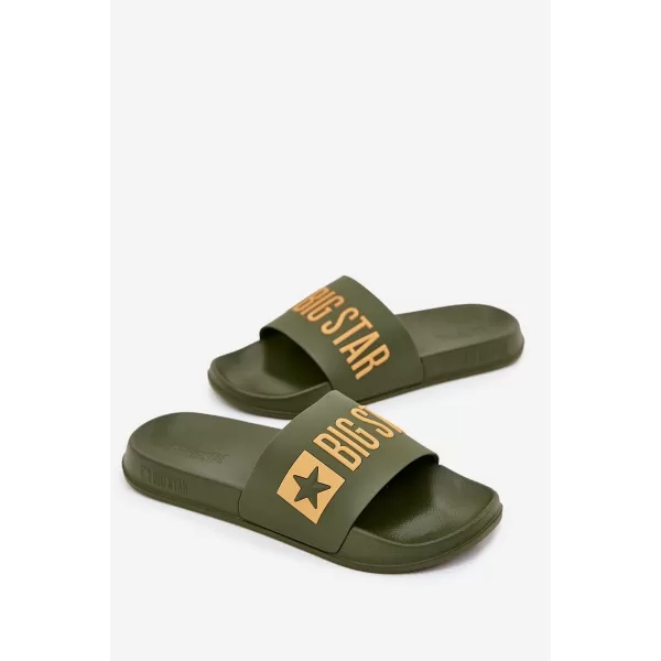  Moški natikači BIG STAR SS174360 GREEN Big Star Shoes 