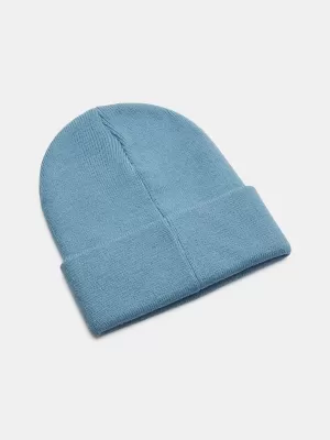 Moška kapa UNDER ARMOUR HALFTIME BEANIE 1373155-418 MODRA
