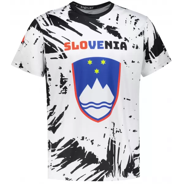  Moška vrhunska majica s kratkimi rokavi ALTISPORT VOJ/ALM036SI/TR01 ABSTRAKCIJA 