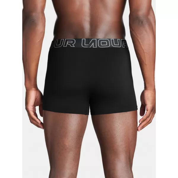  Moške boksarice UNDER ARMOUR M UA PERF COTTON 3IN ČRNA 