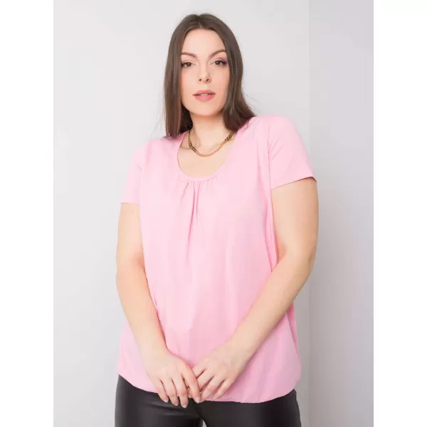  Ženska majica s kratkimi rokavi BASIC FEEL GOOD RV-TS-6320.85P ROZA 