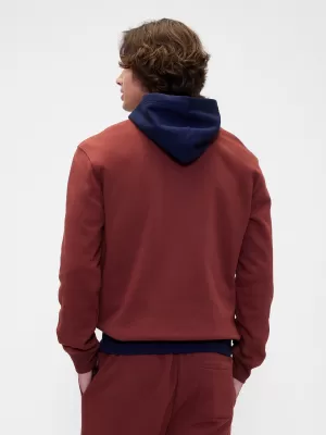 Moški pulover GAP LOGO PULLOVER HOODIE 795560-00 ŽGANA RUŠA