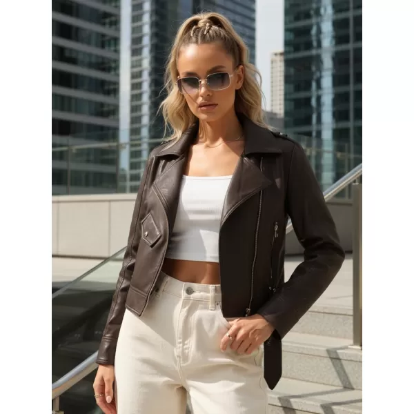  Ženska jakna DSTREET TY5647 RJAVA 