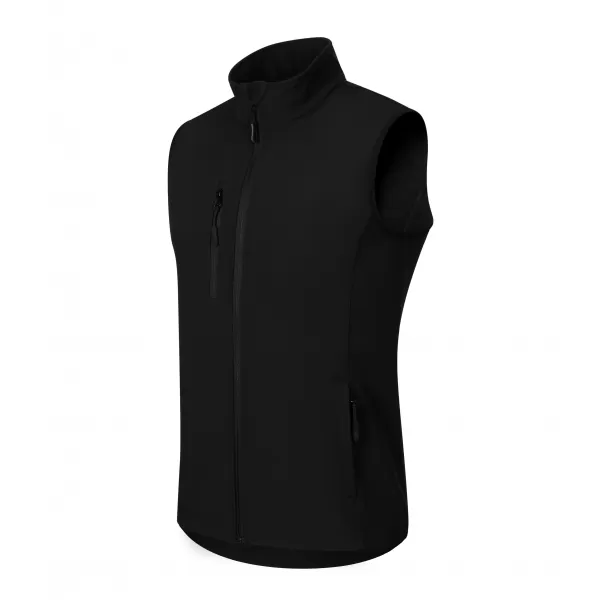  Moški softshell telovnik ALTISPORT NoPrint NP/ALM865 ČRNA 