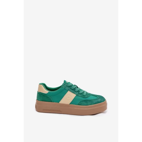  Ženske superge BIG STAR TT274163 GREEN Big Star Shoes 