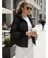 Ženska jakna DSTREET TY5559 ČRNA