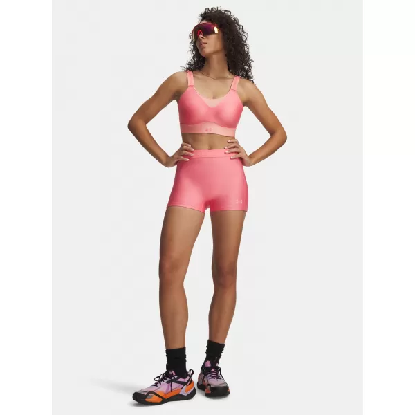  Ženske kratke hlače UNDER ARMOUR HEATGEAR SHORTY 6010725-600 ROZA 