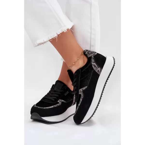  Ženski čevlji BIG STAR OO274A312 BLACK Big Star Shoes 
