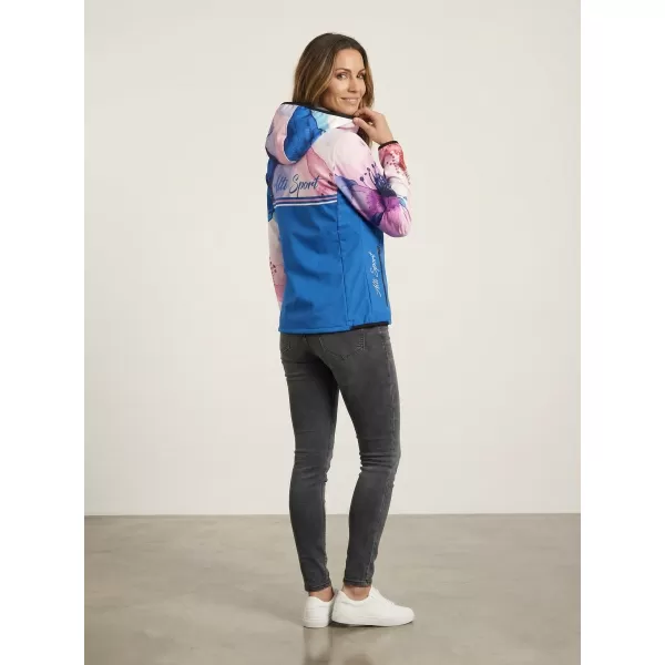  Ženska vrhunska softshell jakna ALTISPORT VOJ/ALW117JACK01 MODRA/ROZA 