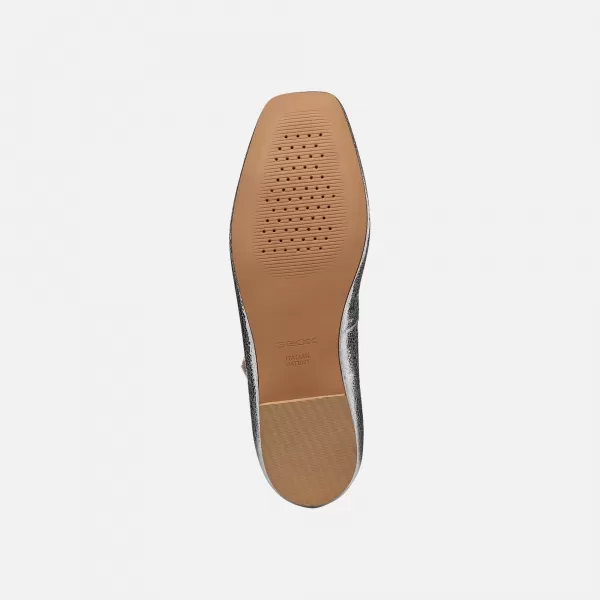  Ženske balerinke GEOX MARSILEA G013151 SREBRO 