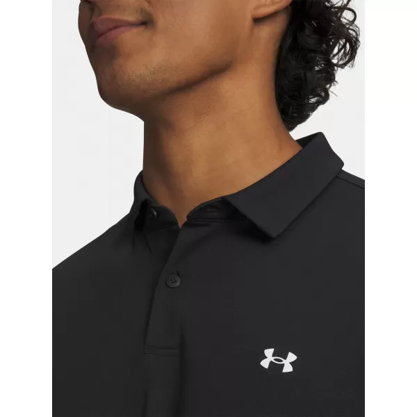  Moška majica s kratkimi rokavi UNDER ARMOUR T2G PIQUE POLO 6012303-001 ČRNA 