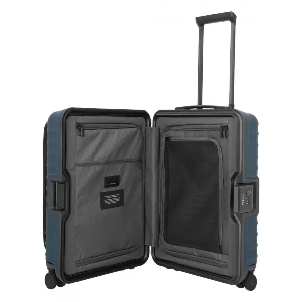  Vgrajeni kovček TITAN Overseas S Front pocket POLNOČNO MODRA 