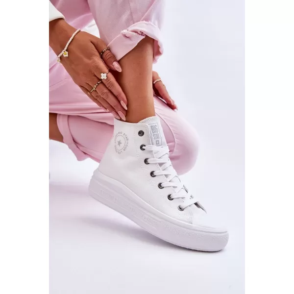  Ženske superge BIG STAR LL274A183 WHITE Big Star Shoes 