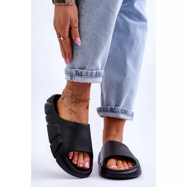  Ženski natikači BIG STAR LL274594 BLACK Big Star Shoes 