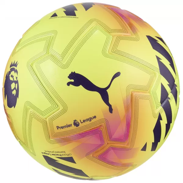  Match Ball PUMA PRO PL LIGHTS (FIFA PRO) 084708-01 FLUO RUMENA/VEČBARVNA 
