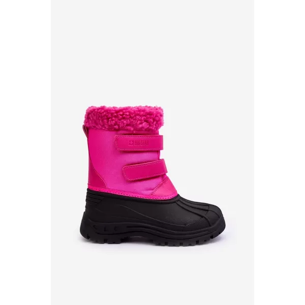  Otroški zimski čevlji BIG STAR MM374112 FUCHSIA/BLACK Big Star Shoes 