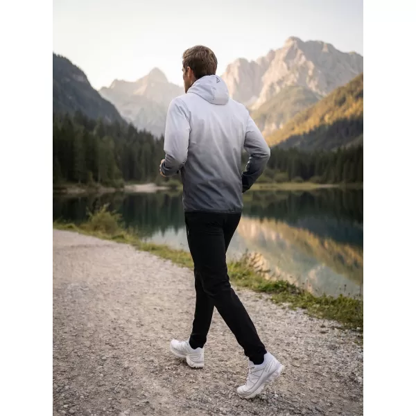  Moška vrhunska softshell jakna ALTISPORT VOJ/ALM126JACK01 ČRNO-BELO 