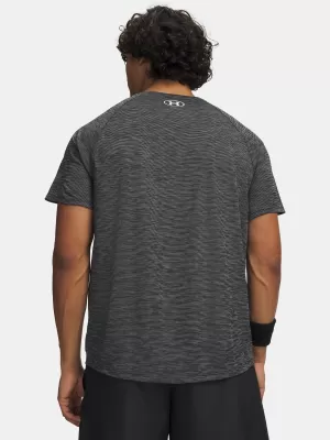 Moška majica s kratkimi rokavi UNDER ARMOUR TECH TEXTURED SS 1382796-001 ČRNA