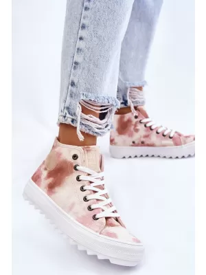 Ženske superge BIG STAR LL274048 BEIGE/NUDE Big Star Shoes