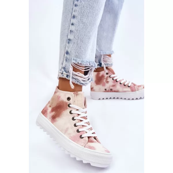  Ženske superge BIG STAR LL274048 BEIGE/NUDE Big Star Shoes 
