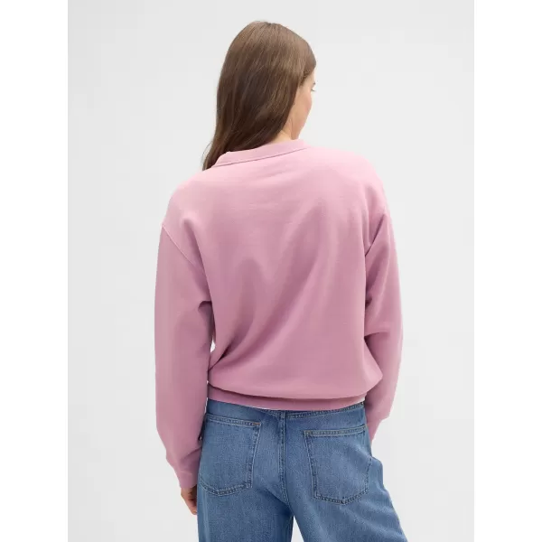  Ženski pulover GAP CREW SWEATSHIRT 554936-63 LILA ROZA 